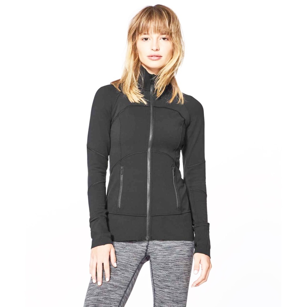 lululemon athletica Black Full‑Zip Athletic Jacket